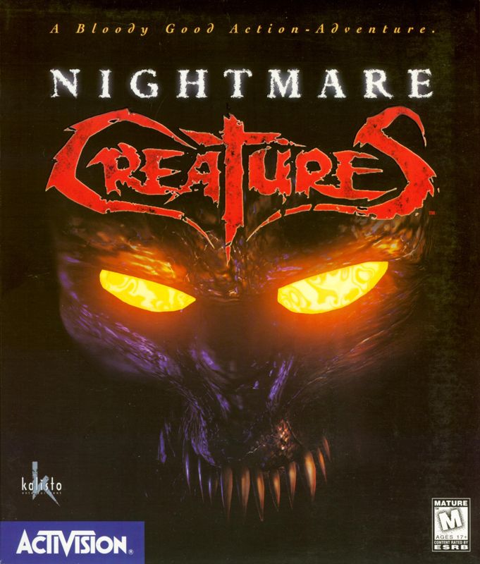 Nightmare Creatures box art for Nintendo 64